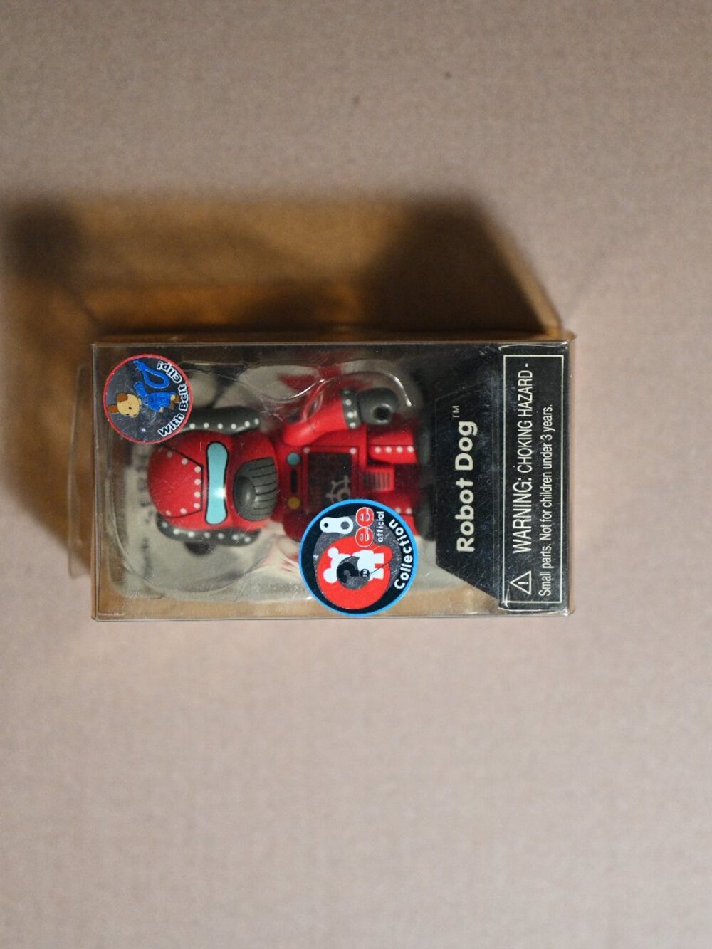 Toy2R Qee Collection Robot Dog Figure Red Boxed Stephen Lee